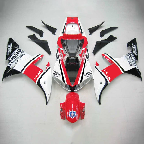 Einspritzverkleidungs-Kit, Karosserie-Kunststoff-ABS, passend für Yamaha YZF 1000 R1 2002–2003