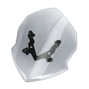 ABS 4mm Motorrad Windschutzscheibe Windschutzscheibe für Kawasaki Z125 2019-2020 Generic