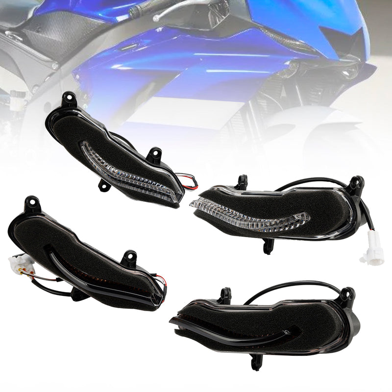 Yamaha YZF-R6 YZF R6 2017 Przedni reflektor Grille Reflektor Protector LED