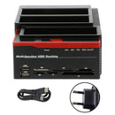 Multifunción 2,5 3,5" HDD Docking Station UKB 3.0 Clon Disco Duro UE