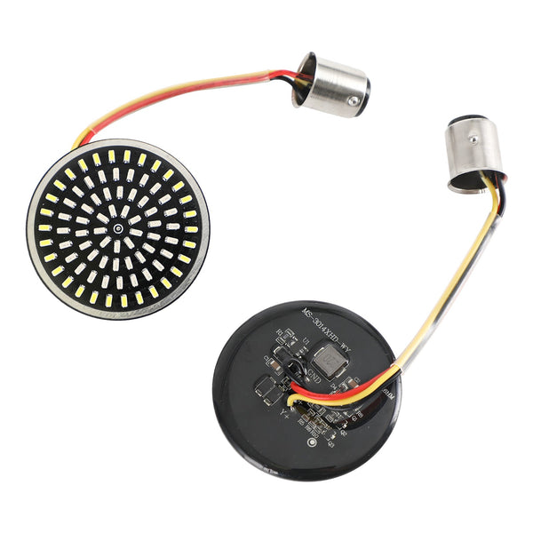 1157 LED-Blinkereinsätze Lampe passend für Softail Touring Dyna Sportster Generic