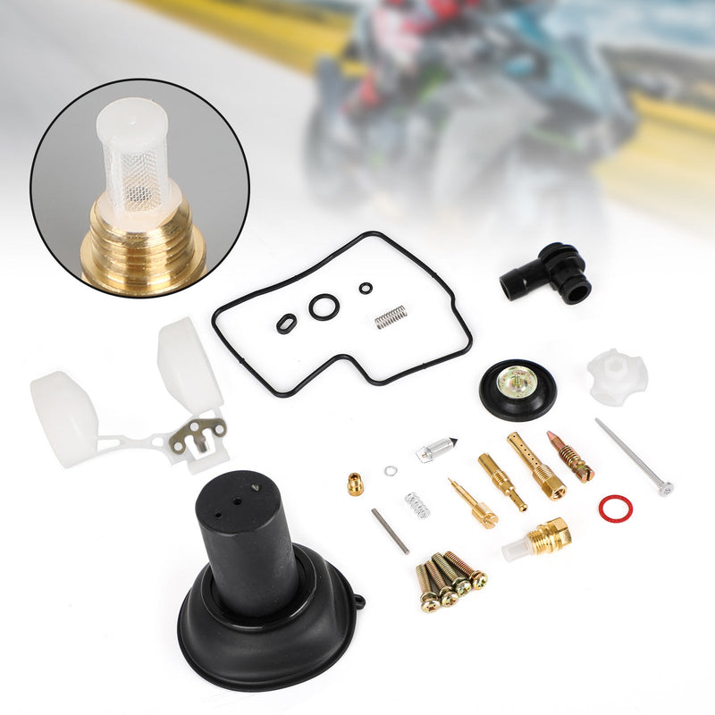 Kit de reconstrução do carburador com pistão e flutuador para caber no Honda VLX400 Steed 400 Generic