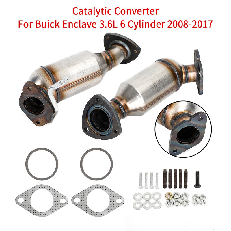 2008-2017 Buick Enclave 3.6L 6-sylindret katalysator Bank1 & Bank2