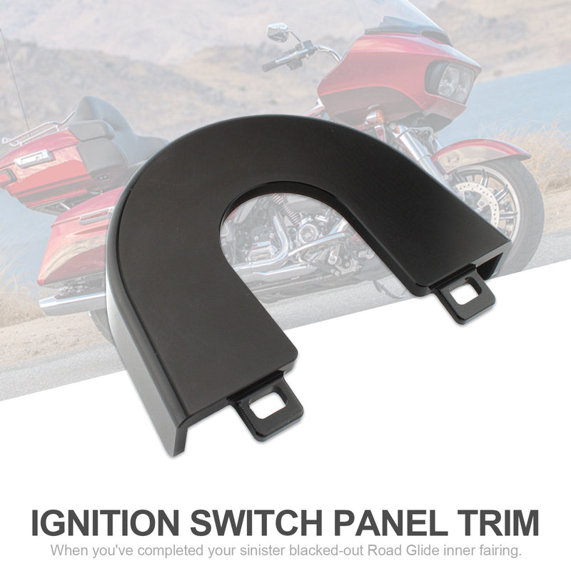 Embellecedor del panel del interruptor de encendido de aluminio para Touring Road Glide Special 15-2022