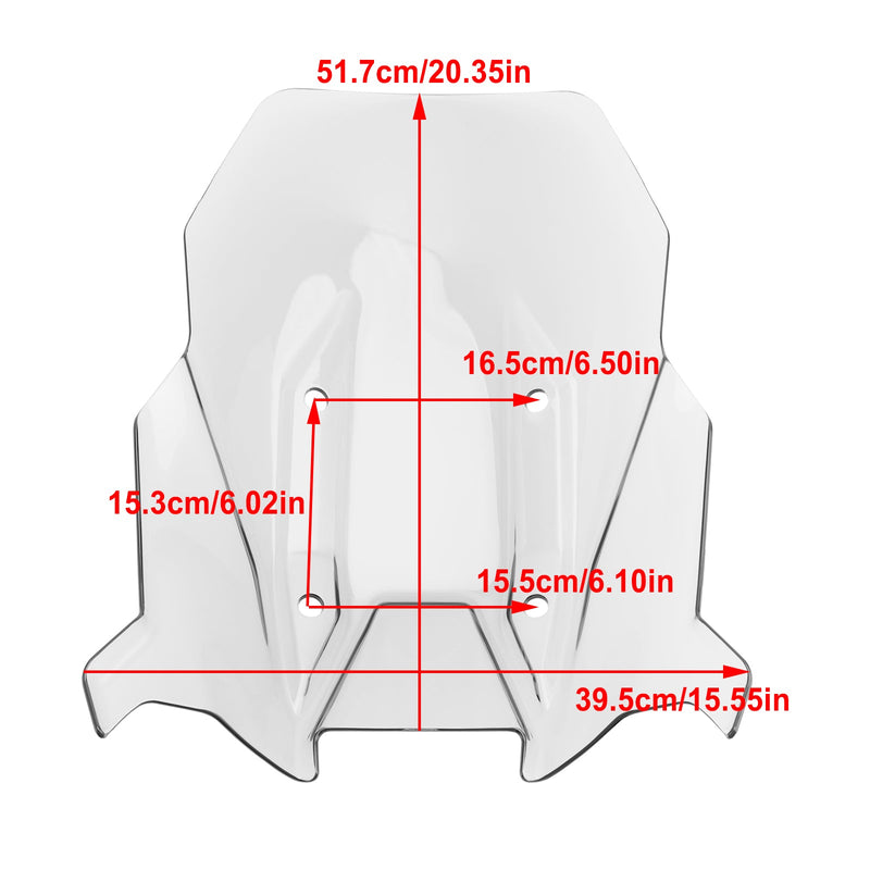 Aprilia Tuareg 660 2022 ABS Motorsykkel frontrute