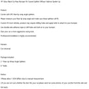 19" auton takapuskuri evät Canard Splitter diffuusori Valence spoileri huulikiilto musta