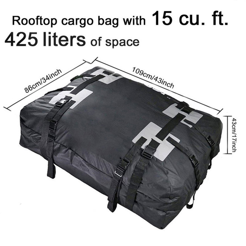 Vedenpitävä auton kattoteline Cargo Bag Matkatavarasäilytys Cube Bag Travel