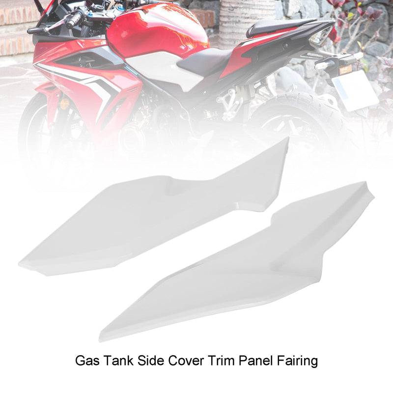 HONDA CBR500R 2019-2021 Bensintank sidekledning for hvit generisk