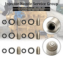 8N8796 6 uds grupo de servicio de boquilla de inyectores compatible con Caterpillar 3304 3306 D330C D333C 7S-9891 7S-8722 8N-4694