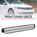 VW Passat 2012-2015 Honeycomb Frontstoßstange unterer Grill Grill schwarz