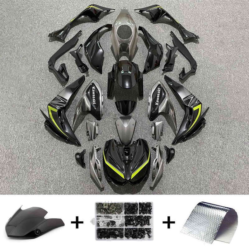 Amotopart Verkleidungsset für Kawasaki Z1000 2014–2017, Karosserie, Kunststoff, ABS