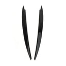 Front Strålkastare Ögonbrynsskydd Trim Svart för VW Golf MK7 Golf R GTI GTD Generic