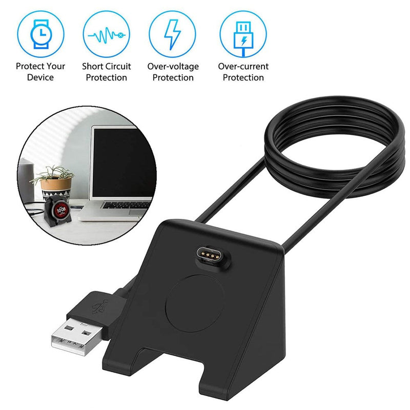 USB -Ladel -Cradle -Dock -Kabel -Ladegerät für Garmin Fenix 5 5s 5x Plus Uhr