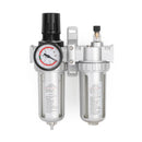 1/2 "em ferramentas de armadilha separadora de óleo e água com filtro de compressor de ar com indicador regulador