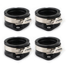 4 Intake Manifold Boots kit Fit for Kawasaki KZ1000 KZ1100 1981-1982 16065-1135