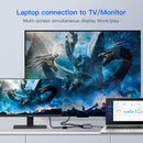 USB3.0 Type-C til Dual 1080P HD-konverter, notebook-udvidelse med samme skærm