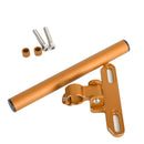 Telefon Navigation Mount GPS Extension Mount 22mm Motorcykel Motorcykel Sølv Generisk