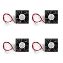 4Pcs DC Brushless Cooling PC Ventilador de computador 24V 5020s 50x50x20mm Fio de 2 pinos