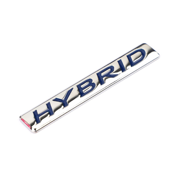 1st 3D Hybrid Words Bildekal Metallemblem Bakre Bil Trunk Badge