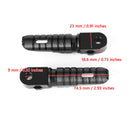 Fußrasten hinten für PEUGEO Speedfight 4 50 125 150 ganzjährig Generic