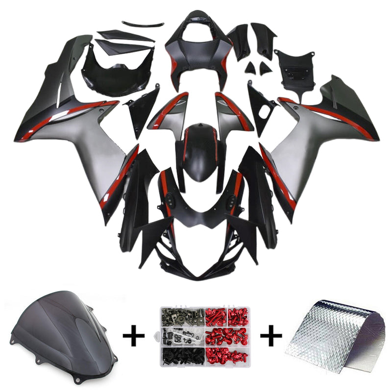 2011-2023 Suzuki GSXR 600/750 K11 Injection Fairing Kit Body Plast ABS