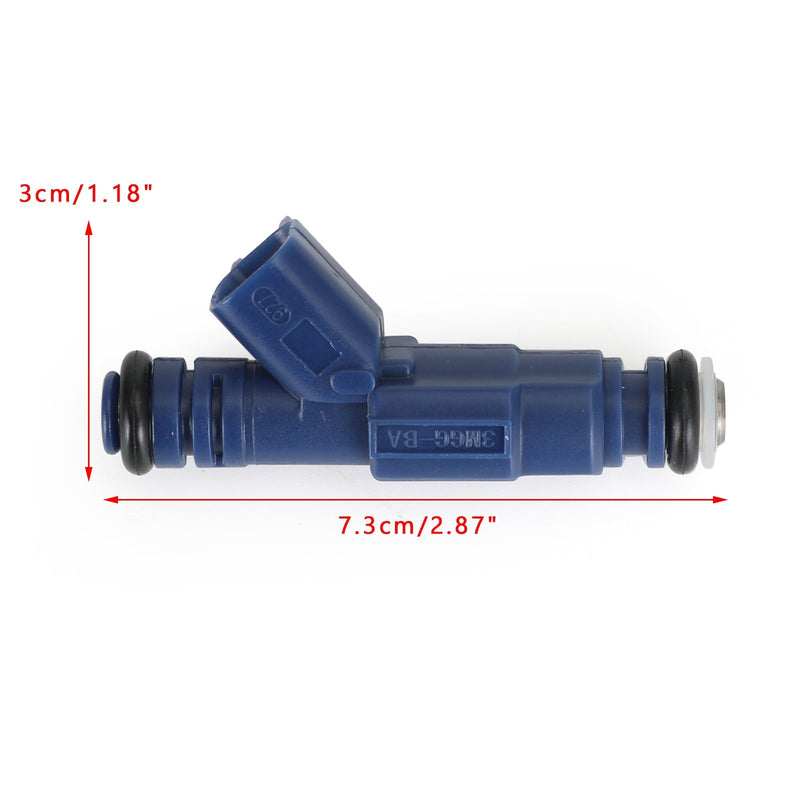 1 Uds inyectores de combustible 0280156193 adecuados para Mazda 3 04-05 5 06-07 6 ​​2003-2005 I4 2.3L genérico