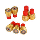 58-teiliges WIG-Schweißbrenner-Stubby-Gaslinsen-Verbrauchsmaterial-Cup-Kit für Wp-9/20/25