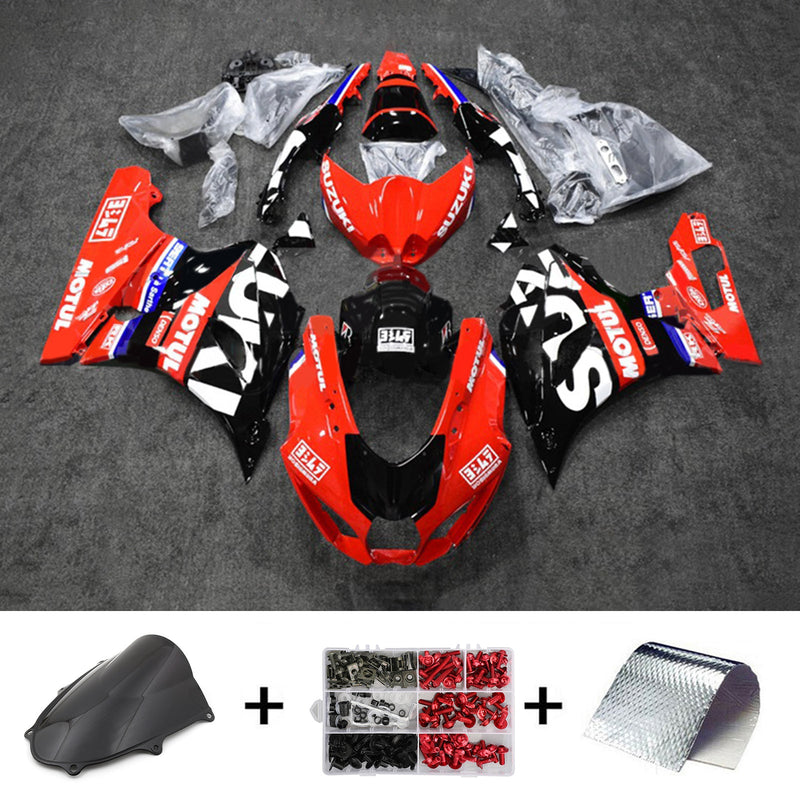 Amotopart Suzuki GSXR1000 2017-2023 K17 kåpa Set Body Plast ABS