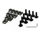 Motorrad-Aluminium-Verkleidungsgitter M6 x 20 mm Schraubenbolzen Clips-Kit QTY 10 Generic