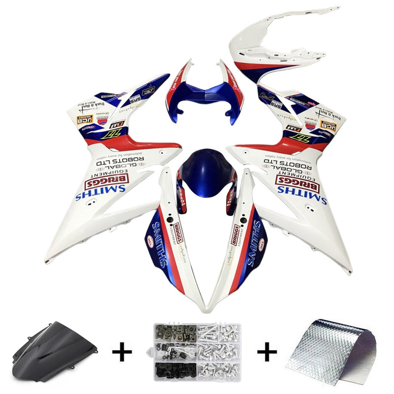 Amotopart Triumph Daytona 675 2013-2017 kåpa Set Body Plast ABS