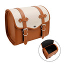 PU-sidehaleveske Sadelveske Fargematchende bagasje Passer til scootermotorsykler