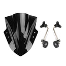 Universal 7/8 '' 22 mm Manillar ABS Plástico Parabrisas de motocicleta Parabrisas genérico