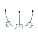 50 stk 2" sikkerhetskroker for kroker med svart spiss