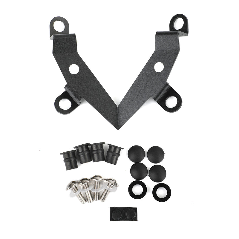 Szyba przednia motocykla ABS 4 mm do Kawasaki Z125 2019-2020 Generic