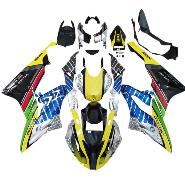 Amotopart BMW S1000RR 2015-2016 kåpa Set Body Plast ABS