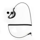 Lytt Headset 3,5 mm mikrofon Ørestykke kun i G-form for Motorola Radio-høyttaler