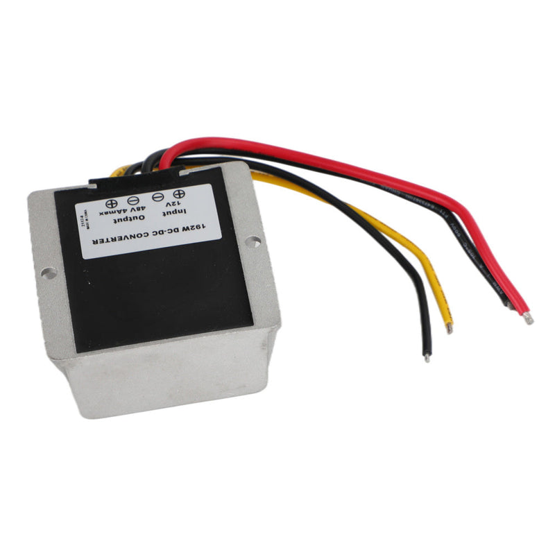 AreyourShop vanntett DC/DC omformer regulator 12V nivå opp til 48V 4A 192W