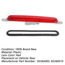 Lins 3:e LED tredje bromsljuslampa för Mitsubishi Lancer EVO 2008-16 generisk