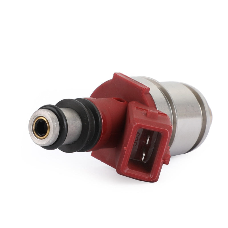 1 inyector de combustible 16600-86G00 compatible con Nissan Pickup D21 2.4L I4 genérico 1990-1995.