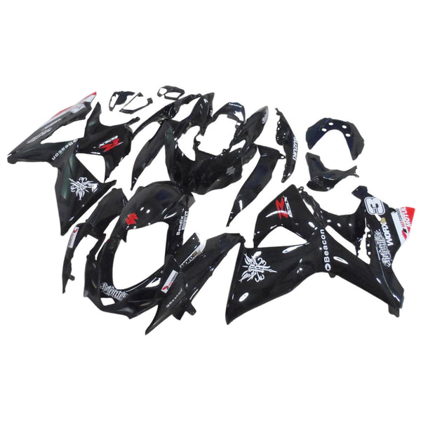 2009-2016 Suzuki GSXR 1000 K9 Zestaw owiewek wtryskowych Korpus Plastik ABS