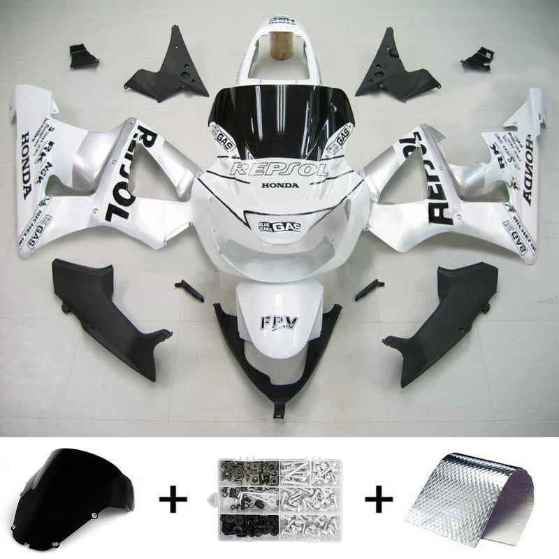 Zestaw owiewek do Hondy CBR929RR 2000-2001, korpus z tworzywa ABS