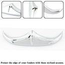 Touring FLHX FLTR Forskærm forreste bagskærm Forkantsspidsbeklædning krom