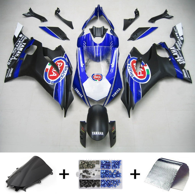 Conjunto de carenagens para YZF-R6 2017-2023 Genérico