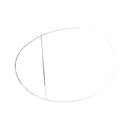 2014-2019 Mini F54 F55 F56 F57 F60 51167366039 Vasen puoli lämmitettävä peililasi