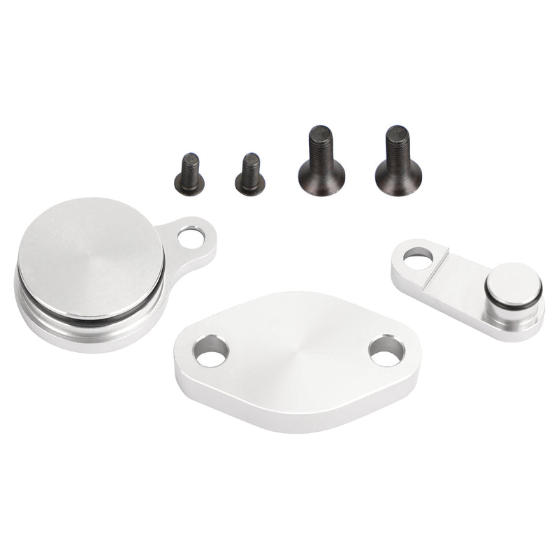 Plugue Solenóide de Purga Admissão/Escape LM7 5.3 6.0 LS EGR+EVAP Válvula Bloqueio Off Plates Kit Genérico