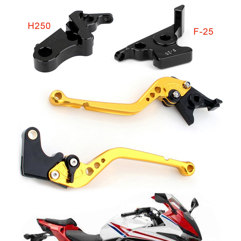 Lång kopplingsbromshandtag för Honda CB500F CBR500R 13-15 CBR 300 RR CB300F 14-16 Generic