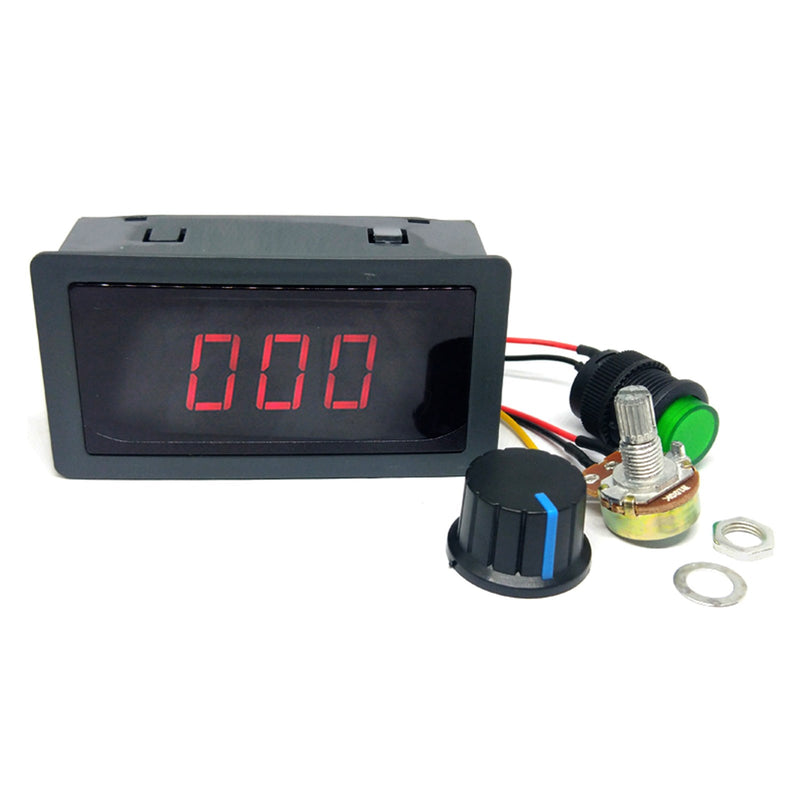 DC6-30V 12V 24V 8A 16kHz PWM Motorhastighetsregulator Hastighetsregulator Digital