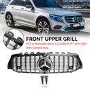 Mercedes Benz Classe A W177 Grade dianteira estilo GT 2019-2021 preta