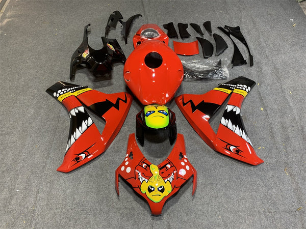 Amotopart Honda CBR1000RR 2008-2011 Zestaw owiewek Korpus Plastik ABS