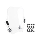 Yleiskäyttöinen moottoripyörän säädettävä tuulilasi tuulilasi 22 mm 25 mm 28 mm ohjaustanko yleinen